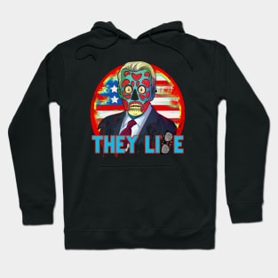 Obey Creepy Joe Sci-Fi Horror Zombie Hoodie